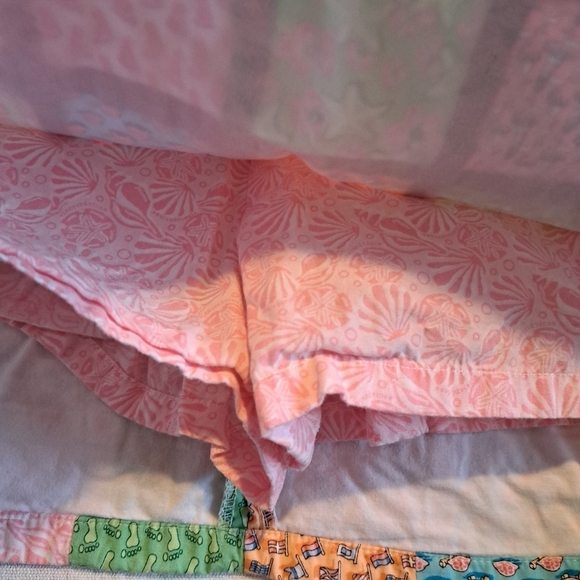 Vineyard Vines girls size 8 patchwork skirt with modesty shorts, - Picture 4 of 5
